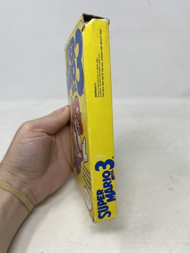 Super Mario Bros. 3 (Nintendo NES, 1990) COMPLETE CIB Ships Fast READ — photo 3