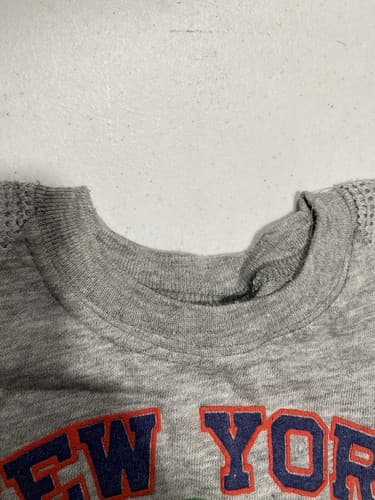 Vtg Made in USA 1989 Garan Inc New York Yankees Logo Print Shirt Kids Size Small — photo 6