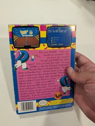 Double Dare (Nintendo Entertainment System, NES 1990) COMPLETE CIB TESTED Look — photo 7