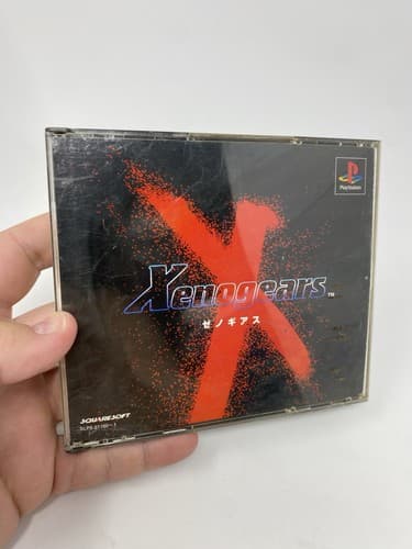 🔥 Xenogears PS1 PlayStation Japan CIB 2 Disc Complete Tested Square RPG 🔥
