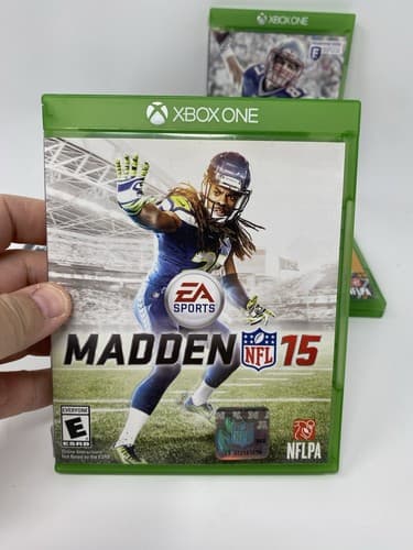 Madden NFL Game Lot of 4 (Microsoft Xbox One) 15 17 18 19 Brady Gronkowski OBJ — photo 2