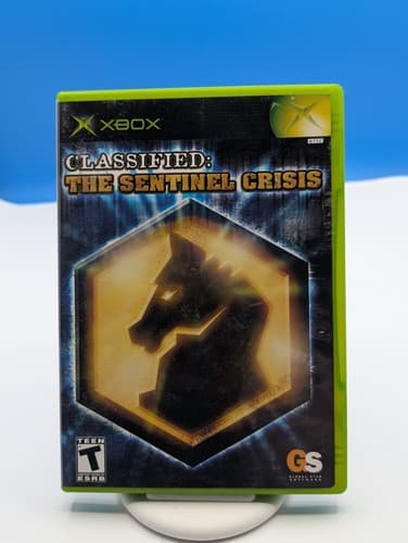 Classified: The Sentinel Crisis (Microsoft Xbox, 2006) With Manual Tested
