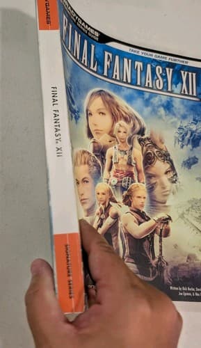 Final Fantasy XII Art Collection Book 2006 Limited Edition + Bradygames Guide — photo 7