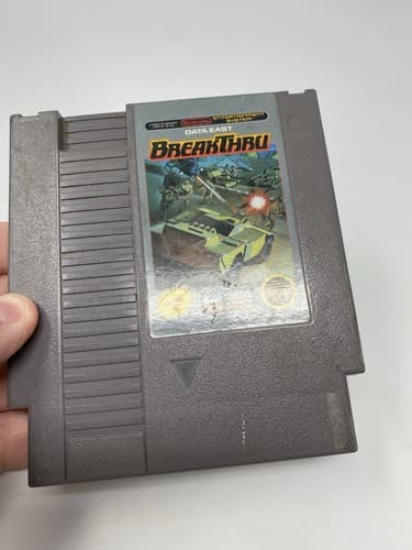 BreakThru (Nintendo Entertainment System, 1987) Authentic Cart - Tested Cleaned — photo 5