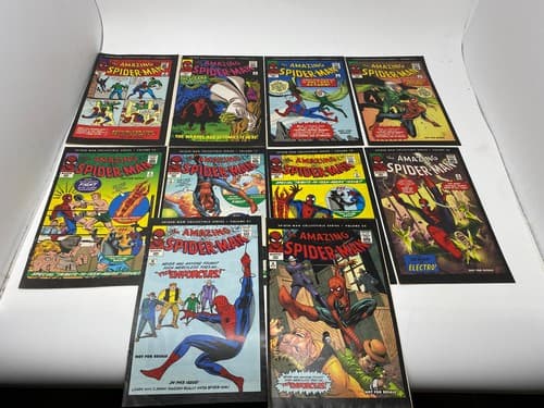 LOT OF 10 THE AMAZING SPIDER-MAN COLLECTIBLE SERIES 2006 Reprint Not for Resale