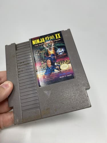 Ninja Gaiden II (Nintendo NES) Authentic Cleaned Tested-FAST SHIPPING! — photo 5