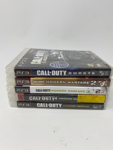 Call of Duty Lot of 5 Ghosts Modern warfare 2 3 4 advanced warfare untested