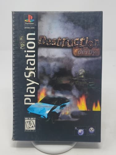 Destruction Derby Longbox Sony PlayStation 1 PS1 complete 
