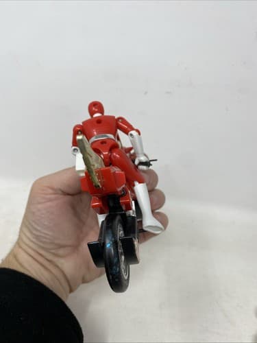 Red Ranger Mighty Morphin Power Rangers T-Rex Battle Bike Complete 1994 Bandai — photo 2
