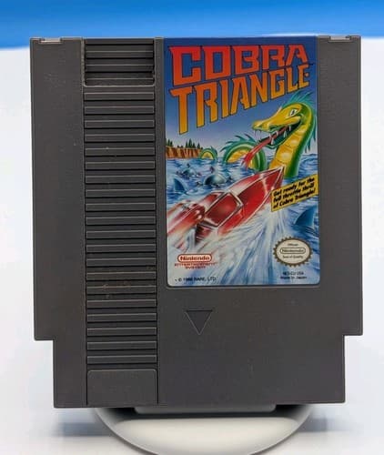 COBRA TRIANGLE  (Nintendo NES) Complete in Box - Very Good Condition  — photo 8