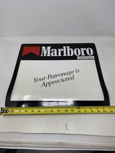 Marlboro Point Of Sale Counter Top Display May Vintage From Liquor Store 1992