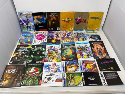 *MANUALS ONLY* Nintendo Gameboy Color Manuals Only Pac-Man Aladdin Etc