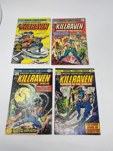Killraven Marvel Comics Lot of 4 29, 30, 31, 33 Authentic Vintage