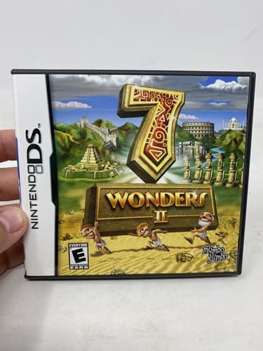 7 Wonders II 2 (Nintendo DS, 2010) CIB Complete Ships Fast