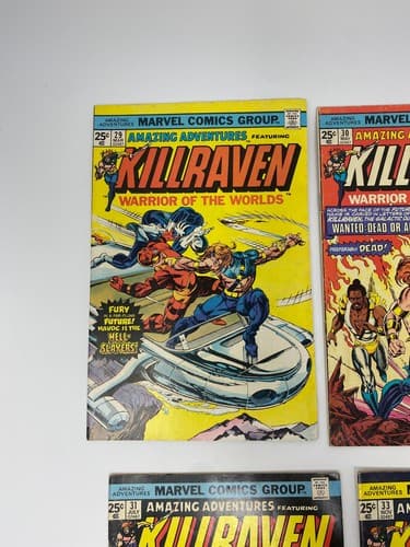 Killraven Marvel Comics Lot of 4 29, 30, 31, 33 Authentic Vintage — photo 2