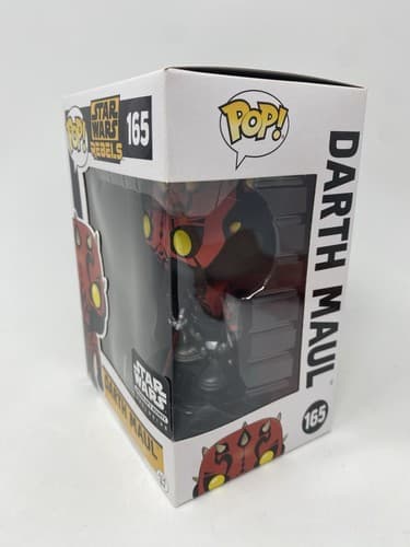 Funko Pop Star Wars Rebels Darth Maul #165 Smuggler's Bounty Exclusive Vinyl NEW — photo 2
