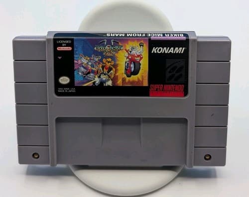 Biker Mice From Mars Super Nintendo SNES 1994 Cart Only Konami Tested USA