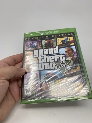 XBOX ONE GRAND THEFT AUTO V FIVE PREMIUM EDITION BRAND NEW SEALED PREP FOR GTA 6 — photo 4