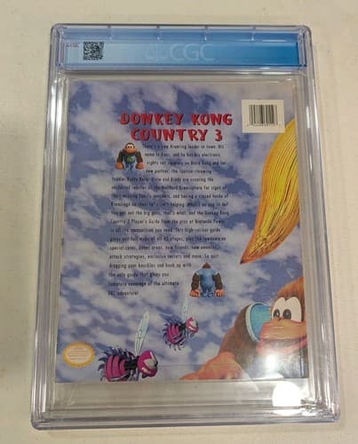 Donkey Kong Country 3 Nintendo Player's Guide CGC Graded 6.5 — photo 5