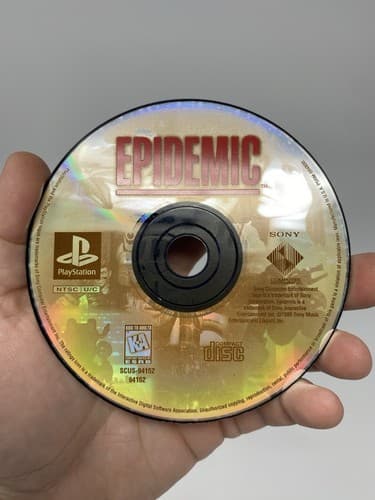 Epidemic (Sony PlayStation 1) PS1 Loose Disc Only Tested — photo 2