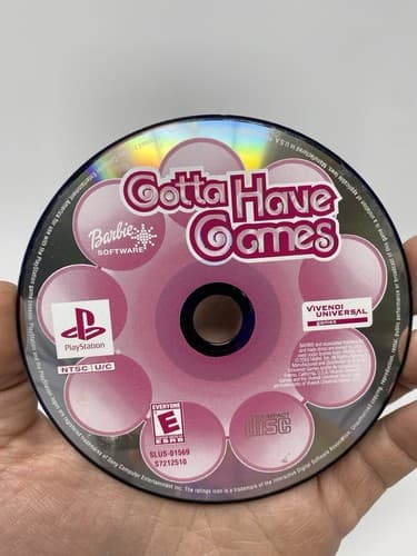 Barbie: Gotta Have Games (PlayStation, PS1) DISC ONLY Tested