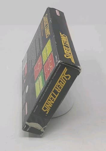 Super Tennis (Super Nintendo Entertainment System, 1991) With Box - No Manual — photo 3