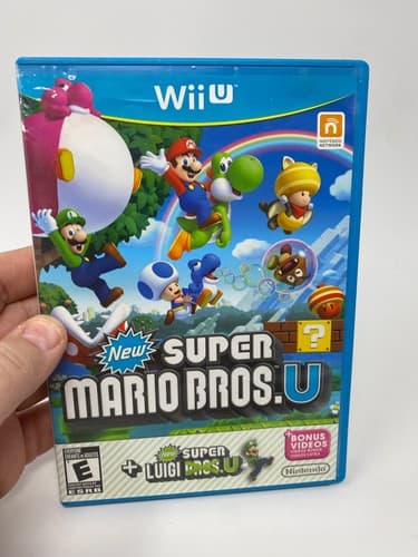 New Super Mario Bros. U + Super Luigi - Nintendo Wii U 2012  - Complete & Tested