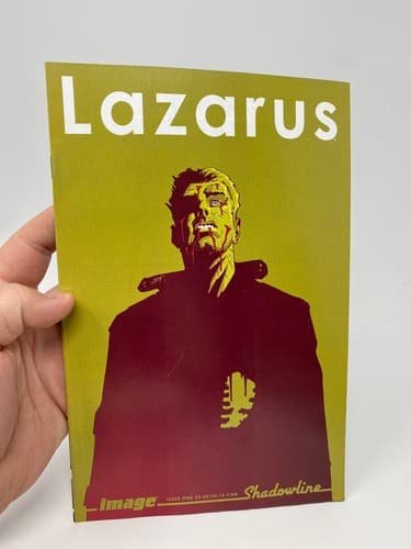 LAZARUS #1 IMAGE SHADOWLINE LOW PRINT RUN COMIC BOOK COMICS