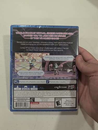 Hatsune Miku VR (Playstation PSVR, PS4, PS5, Limited Run Games LRG #330 LR-VR14) — photo 2