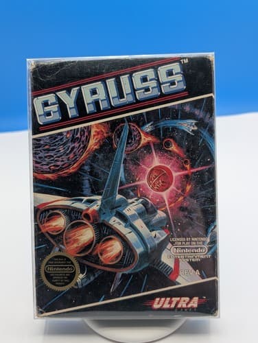 Gyruss (Nintendo NES) Complete - Tested & Working - Authentic