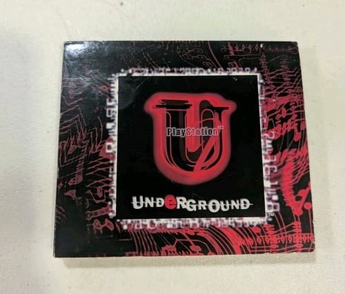 Lot of 4 PS1 PlayStation Underground Demo Series/Volume 1, 4 Issues Tested — photo 2