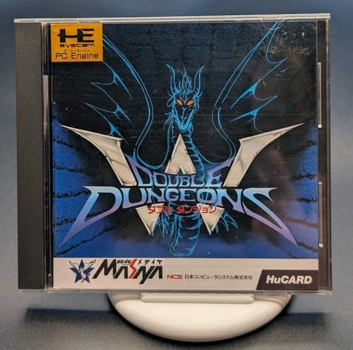Double Dungeons PC Engine Video Game Japan TurboGrafx TG16 HuCard US Seller