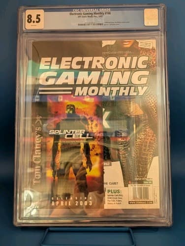 Electronic Gaming Monthly #166 Splinter Cell May 2003 CGC 8.5