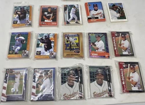 Lot Of 15 DELMARVA SHOREBIRDS CARDS TEAM SETS COMPLETE NEW 1996 1997 1999 2001