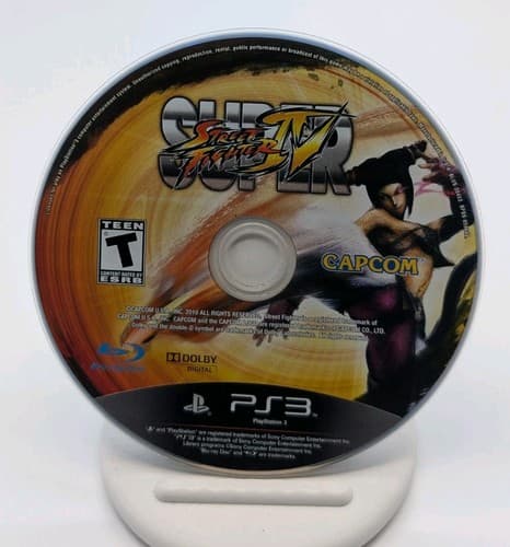 Super Street Fighter 4 IV PS3 CIB W/ Manual - PlayStation 3 Tested — photo 6