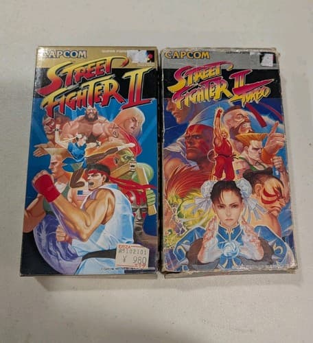 Super Street Fighter II & II Turbo - Super Famicom Complete Tested US Seller