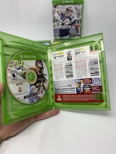 Madden NFL Game Lot of 4 (Microsoft Xbox One) 15 17 18 19 Brady Gronkowski OBJ — photo 4