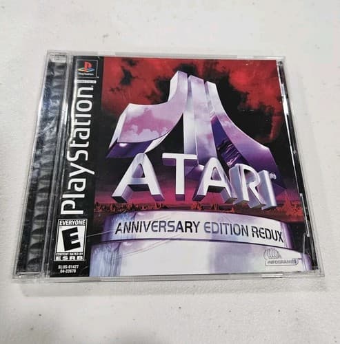 Atari Anniversary Edition Redux (Sony PlayStation 1 2001) Authentic, CIB, Tested
