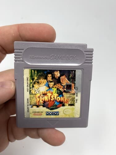 Nintendo Game Boy The Flintstones Authentic Official Tested & Working Ocean 1994