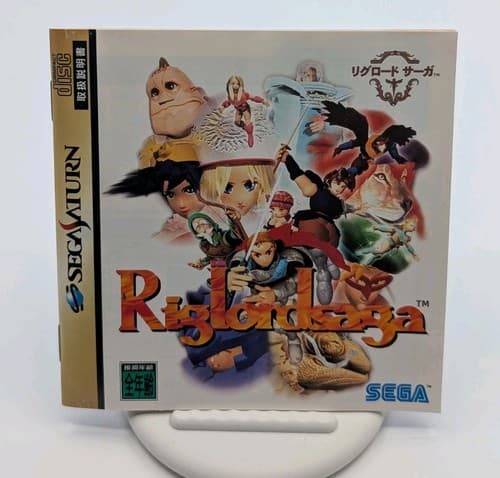 RIGLORDSAGA Mystaria Sega Saturn SS JAPAN NTSC-J Import US Seller  — photo 4