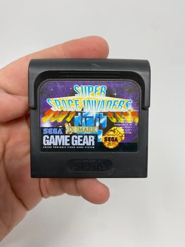Super Space Invaders (Sega Game Gear, 1993) Cartridge only Tested Authentic