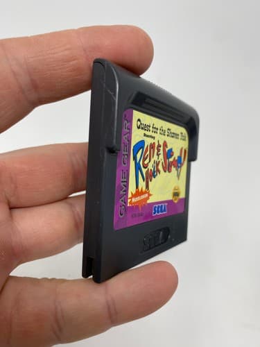 Sega Game Gear Quest for the Shaven Yak starring Ren Hoëk & Stimpy Cart Only — photo 6
