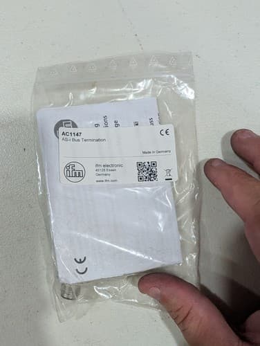 1PCS IFM AC1147 AS-I BUS TERMINATION MODULE
