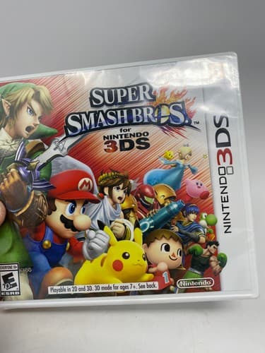 Super Smash Bros Nintendo 3DS NEW Factory Sealed USA 00000 — photo 3