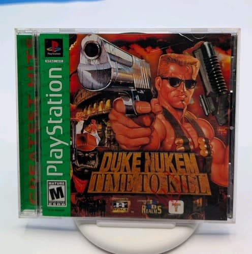 Duke Nukem: Time to Kill (Sony PlayStation 1, 2001) Tested Working CIB