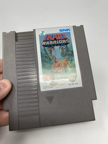 Ikari Warriors (Nintendo NES) 5 Screw Authentic Cleaned Tested Working — photo 5