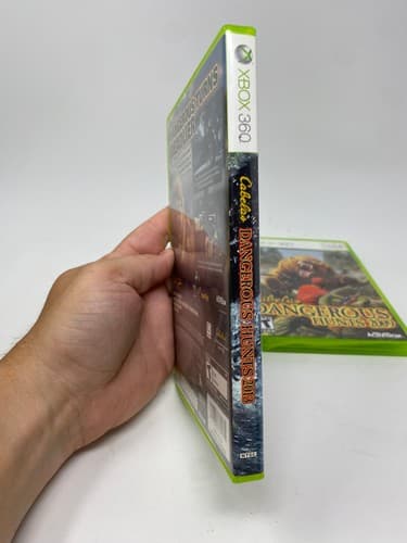 Lot of 2 Cabela's Dangerous Hunts 2009 & 2013 XBOX 360 Game & Manual Tested — photo 7
