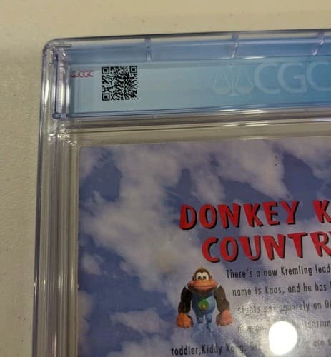 Donkey Kong Country 3 Nintendo Player's Guide CGC Graded 6.5 — photo 6