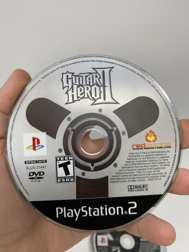 Guitar Hero II & III GHII GHIII Sony Playstation 2 PS2 Disc Only Tested & Works — photo 3
