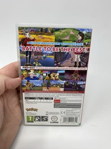 Pokemon Shield Nintendo Switch CASE ONLY NO GAME Included — photo 2